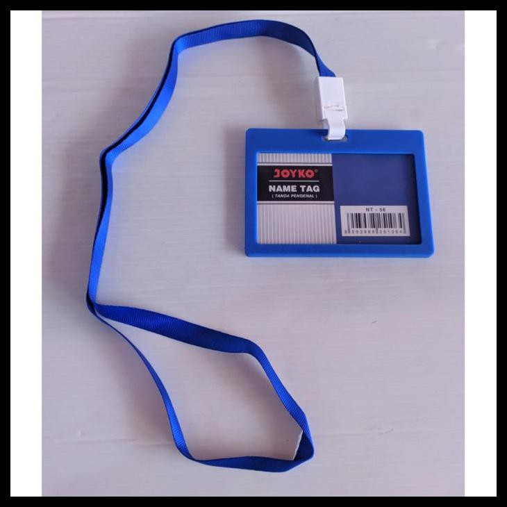 

Joyko Id Card Holder 54 X 90 Mm Landscape + Lanyard Nt-56 Blue