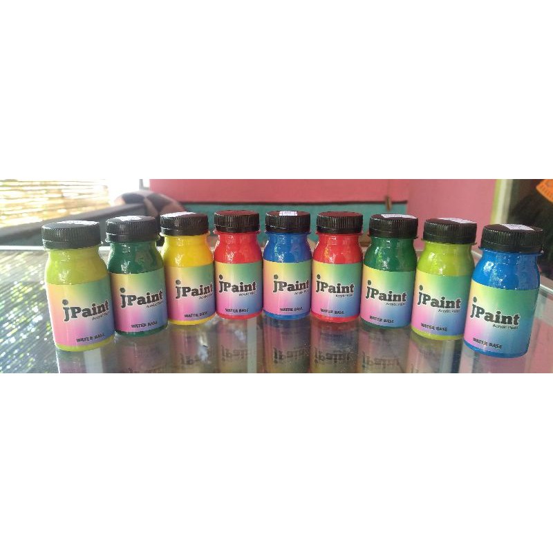 

CAT ACRYLIC CAT SEPATU CAT LUKIS CAT KAIN kemasan 50gram