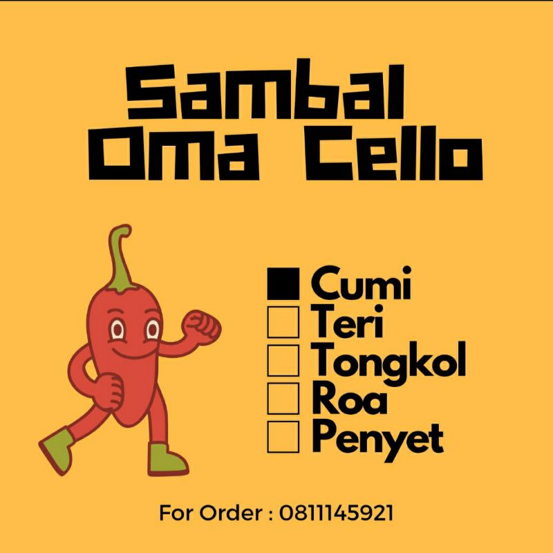 

Sambal Cumi Oma Cello