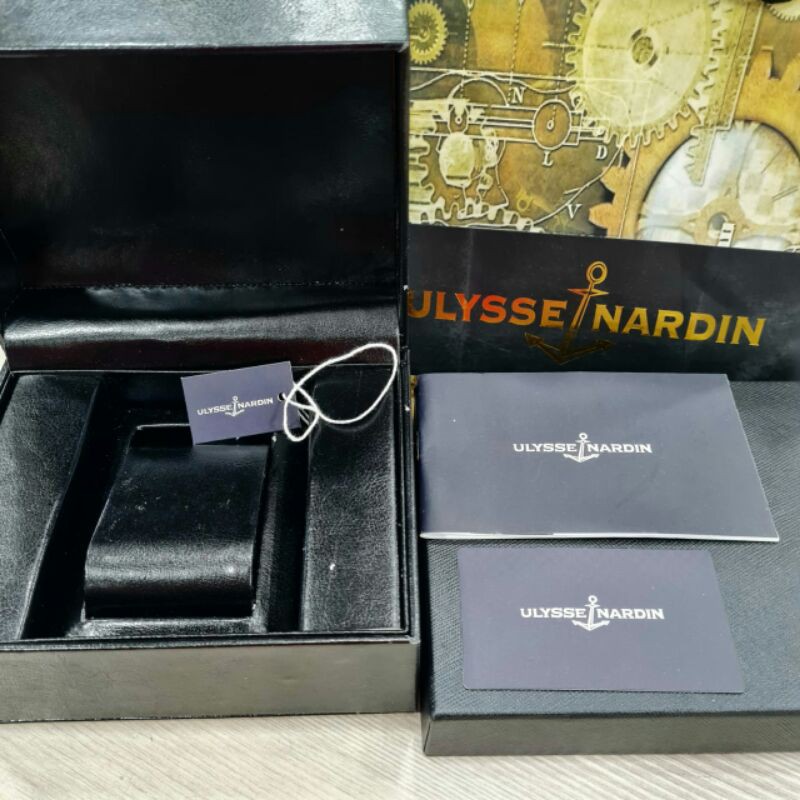 KOTAK JAM TANGAN ULYSSE NARDIN FULSET ORIGINAL