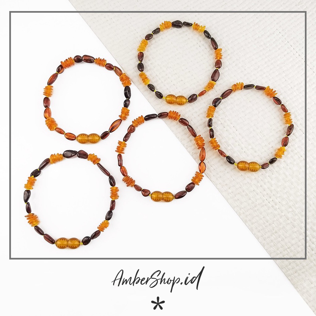 Gelang amber dewasa ASD32 - Amber Shop