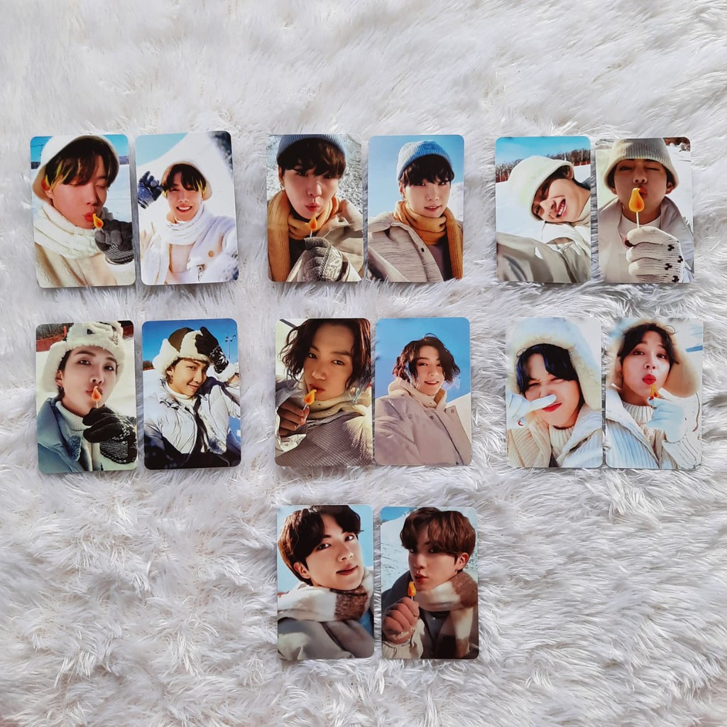 BTS WINTER PACKAGE 2021 PHOTOCARD