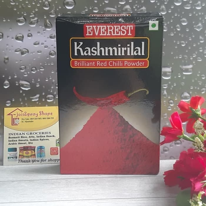 

Ready- Everest Kashmirilal 100Gr/ Red Chili Powder / Bumbu India