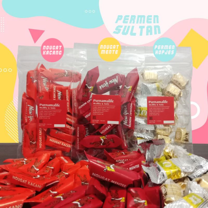 

New york's candy permen jadul new york susu kacang l mente l hopjes khas malaysia