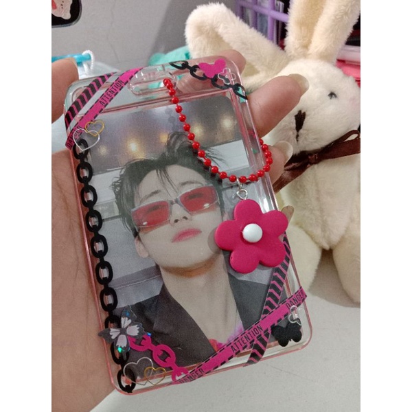 

READY / CUSTOM PHOTOCARD ACRYLIC CARD HOLDER DECO Jaemin haechan agent