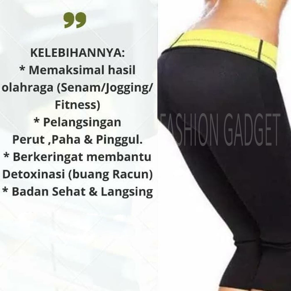 Korset CELANA PELANGSING PAHA dan PANTAT Pembakar Lemak Pembentuk Tubuh Pengecil Kaki Celana Senam Sport Slimming Pants Alat Pembakar Lemak PANTS Celana Fitnes Sport Alat Pelangsing Murah Bahan Nyaman Korset Pelangsing Celana 3/4