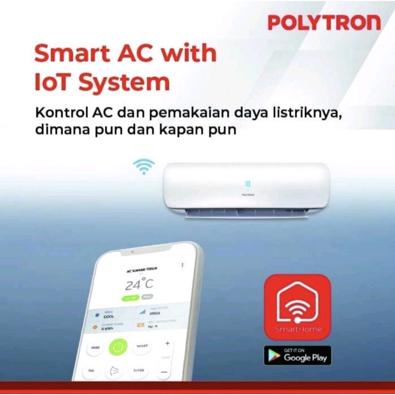 AC POLYTRON 1 PK WIFI SMART NEUVA PRO PAC-09VZS