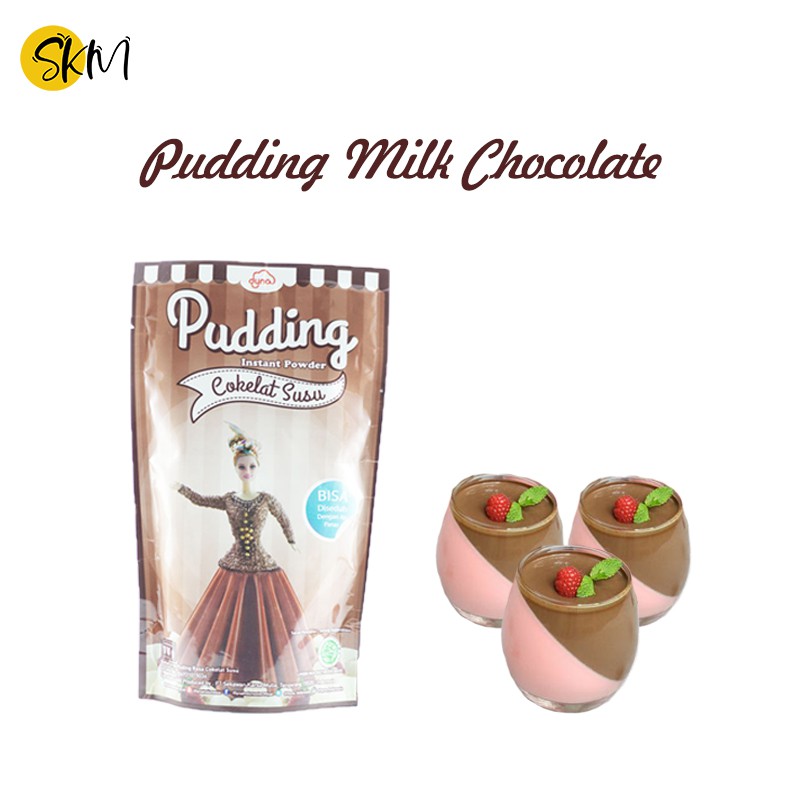 

Dyna Pudding Cokelat Susu - 110 gram - CREAMY & SANGAT LEMBUT - Pudding Instan