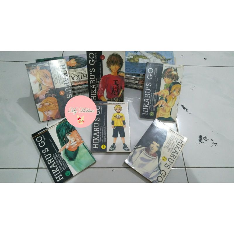 Hikaru no Go 1 set (tersegel / terbuka)