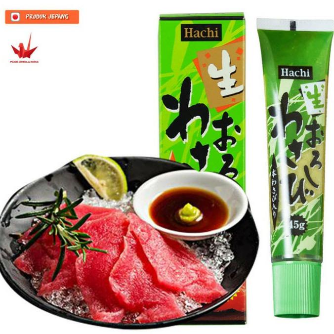 

hanya disini] Hachi Oroshi Nama Wasabi 45gr/Saus Wasabi Jepang