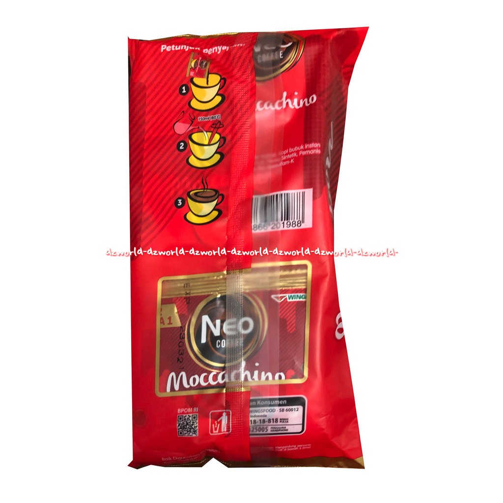 Neo Coffee Maccachino 3In1 Instan Coffe Kopi Moka