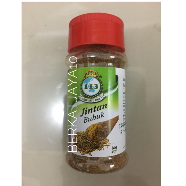 

Bumbu Masak 113 Jintan Bubuk Jinten Satu Satu Tiga 40 gr