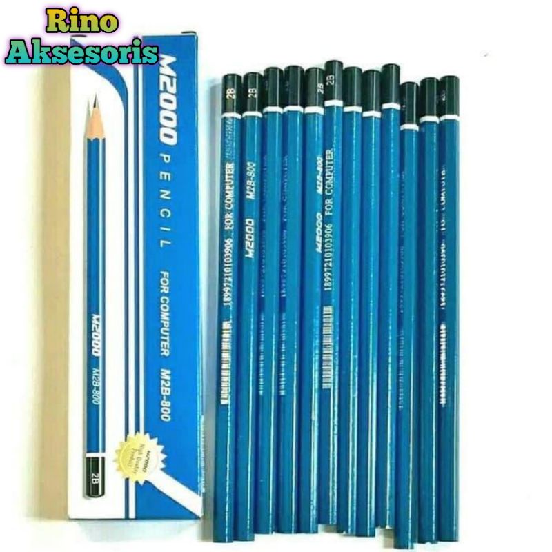 

1psc pensil m200 biru 2b