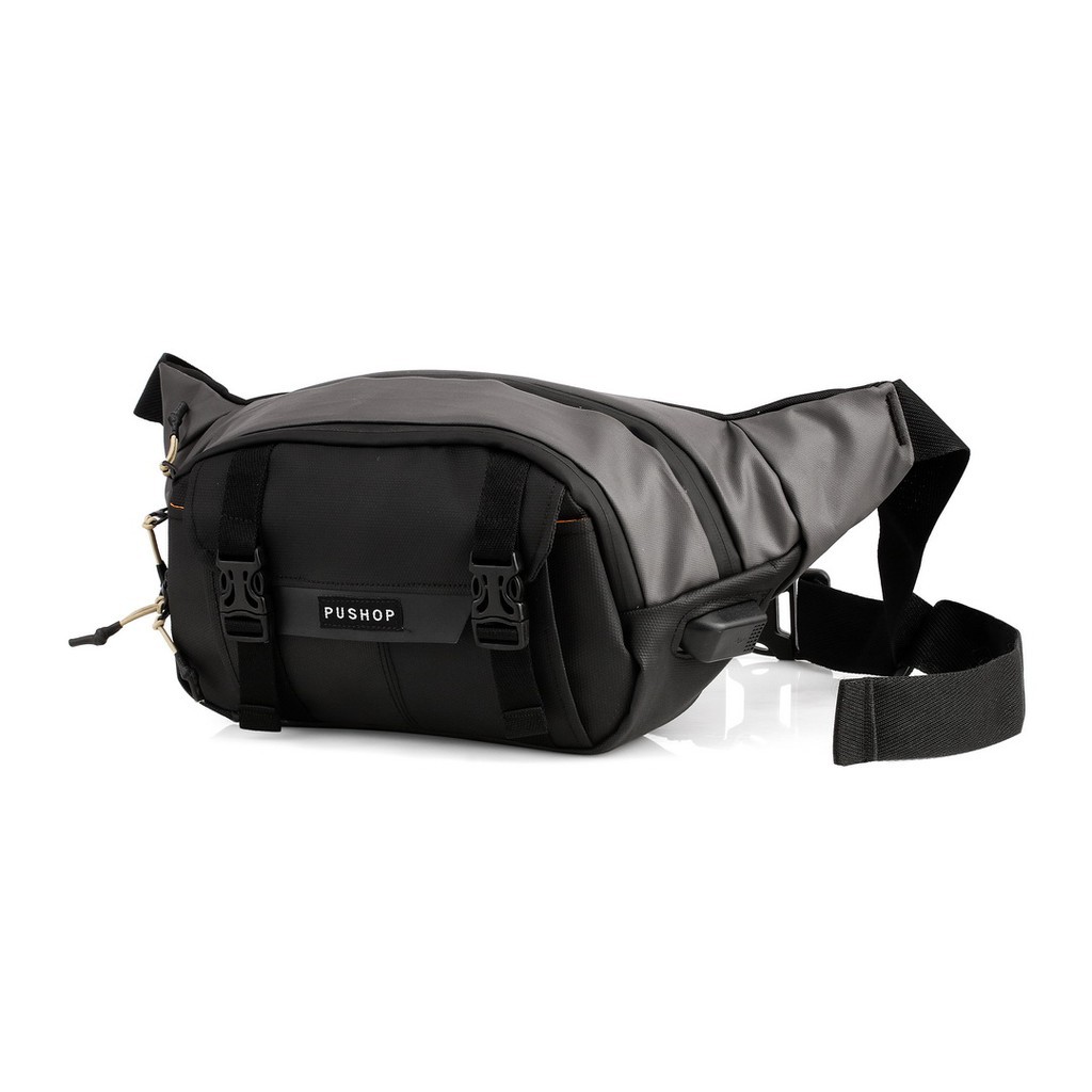 Waist bag Pushop Skate-bro Usb Waterproof Premium PUSHOP AUTHENTIC