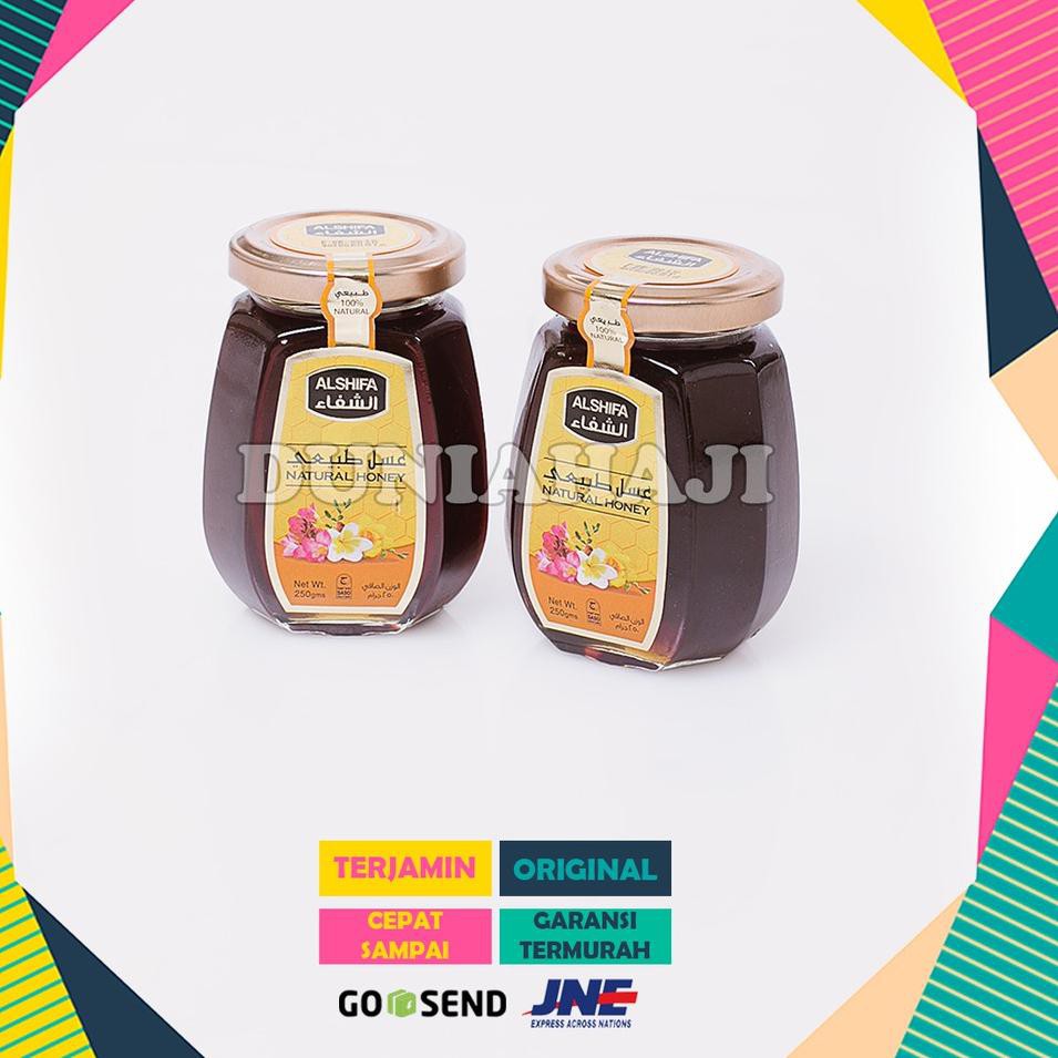 

Dibeliyuk's Madu Arab ALSHIFA 250 GR / Madu Murni Al shifa 250gram Herbal 100% Original / Oleh Oleh