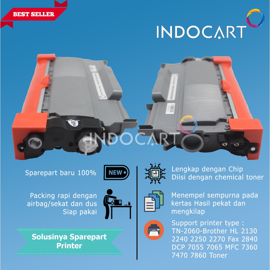 Toner Cartridge Compatible TN-2060-Brother HL 2130 2240 2250 2270