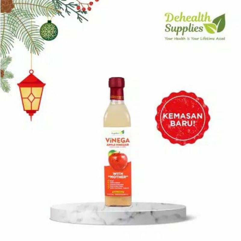 

Vinega Apple (Cuka Apel Alami) 250ml