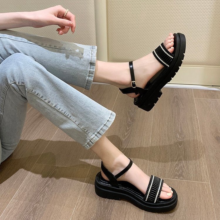 [COZY] Jessy Sandal Tali Korea Fashion Wanita Import