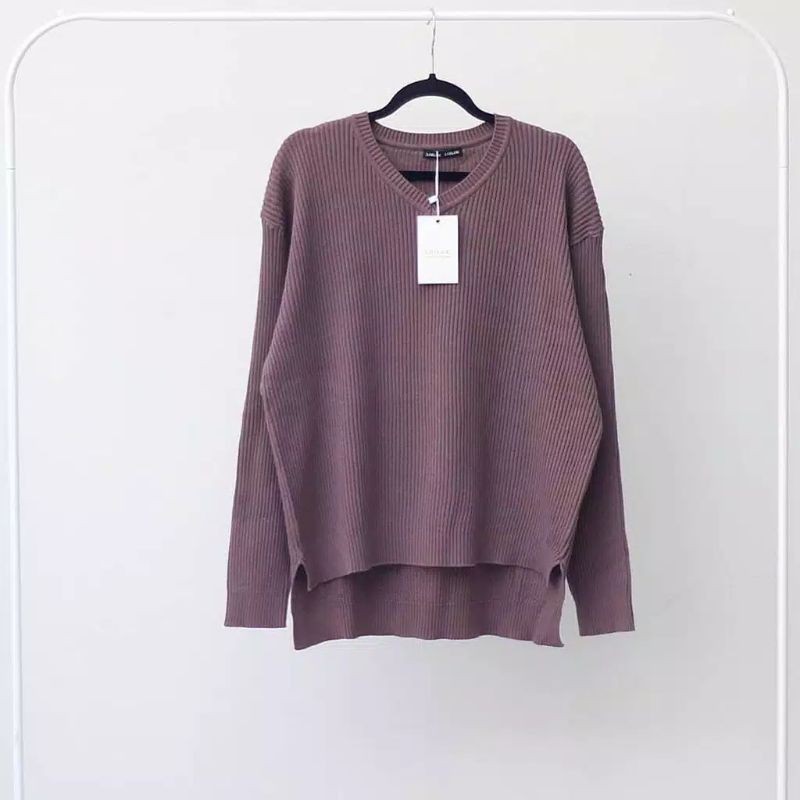 Viona Vneck Sweater / VNECK BOXY Rajut