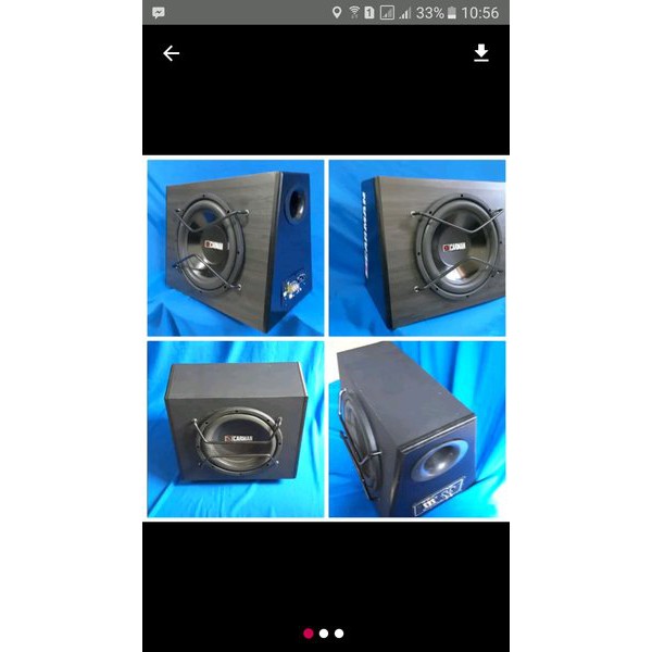 Terbaru           bass box aktif merk carman 12 in