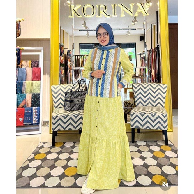 Gamis Korina Original Terbaru Ready