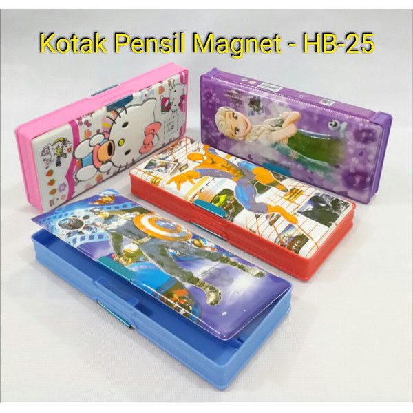 

kotak pensil JUMBO BESAR /pencil case /TEMPAT PENSIL MAGNET SERI C & D