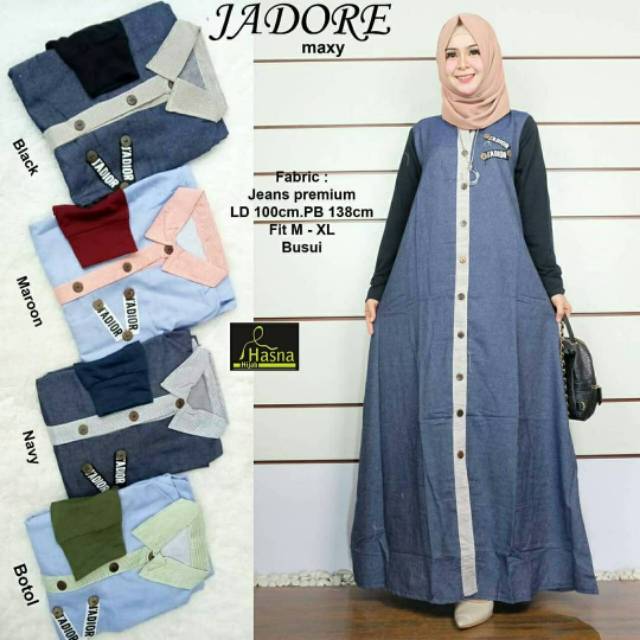 Jadore Maxy, maxi dress, dress muslim, gamis, gamis casual, dress casual, gamis casual,kekinian,ootd