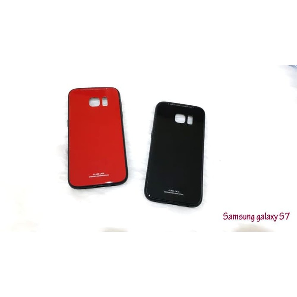 Samsung galaxy S7 flat or S7 biasa tempered glass phone case