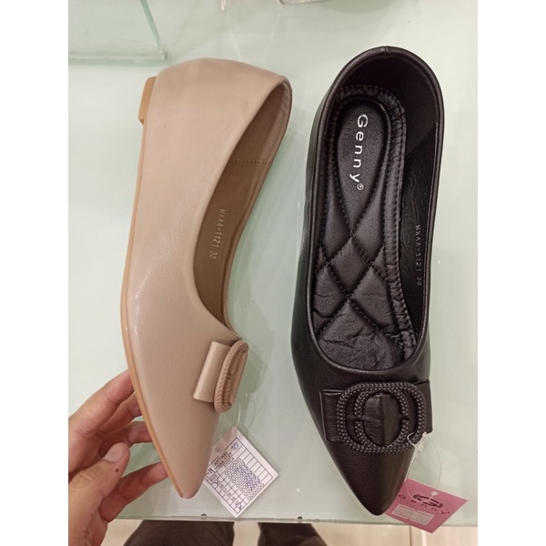 SEPATU WEDGES WANITA MERK GENNY UKURAN 36-40