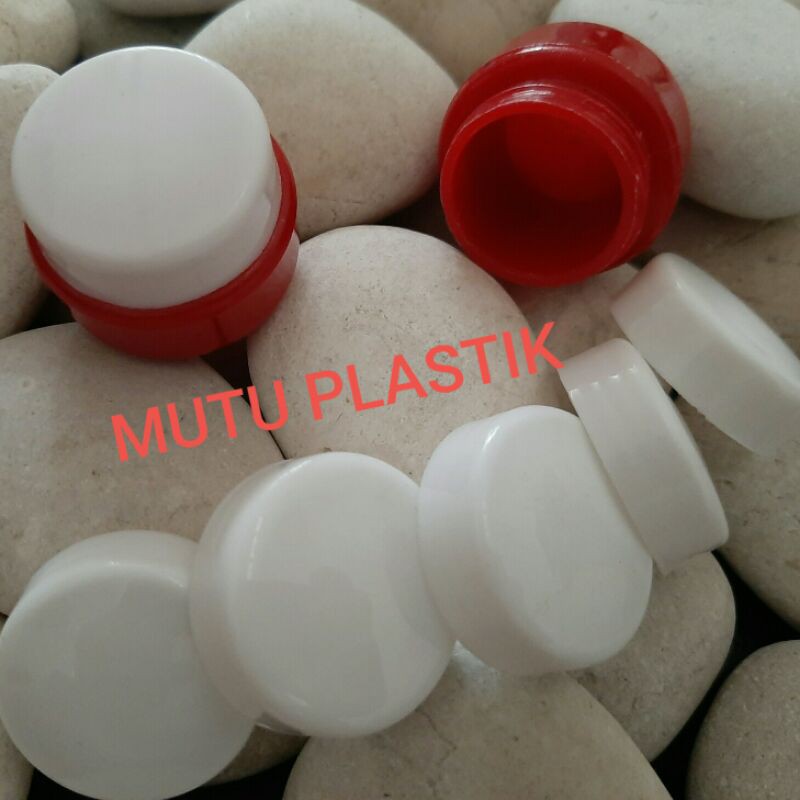 

POT CREAM 5 GR MERAH/PUTIH