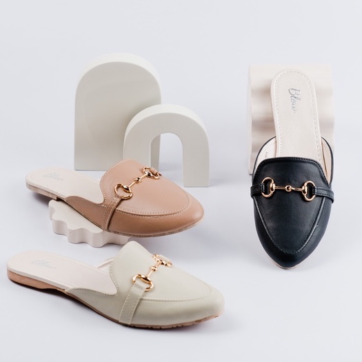 Blow Mules Flats Sandal Wanita BLSION 0014-1