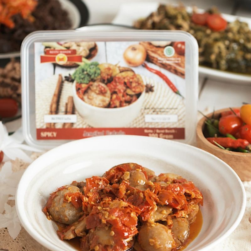 

Restu Mande Jengkol Balado 300 gram - Jengkol Balado Instan