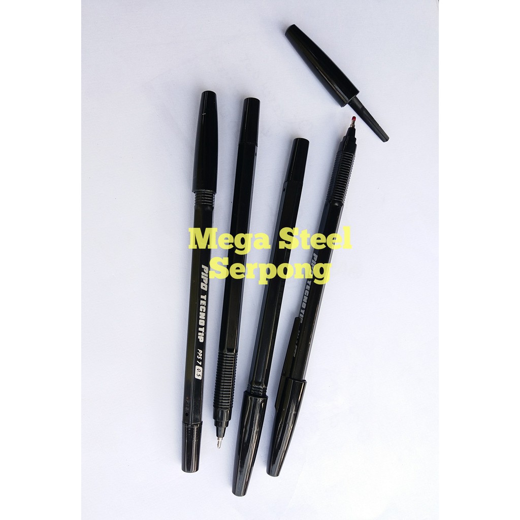 

Pulpen Pen PIPO Tecno Tip Tebal 0.5 Warna Hitam