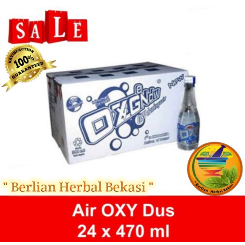 Jual Air Oxy Cjdw Air Minum Oksigen 1 Dus 24 Botol Shopee Indonesia 