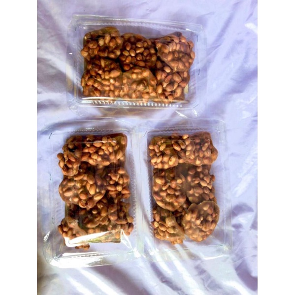 

Piscoklegit_ Ampyang Kacang Gula Jawa 250Gr Cemilan Siap Makan Rasa Kacang Manis