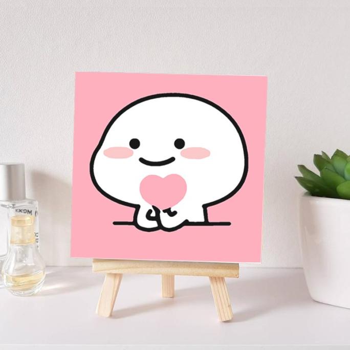 

TERBARUU!! Paint by number pentol versi 3 canvas 20x20 cm painting kit TERLARIS