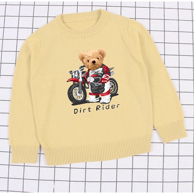 Crewneck anak Dirt Ride Sweater anak size M-XXL