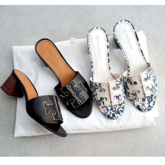 TERMURAH Tory burch ines mid heels ORIGINAL