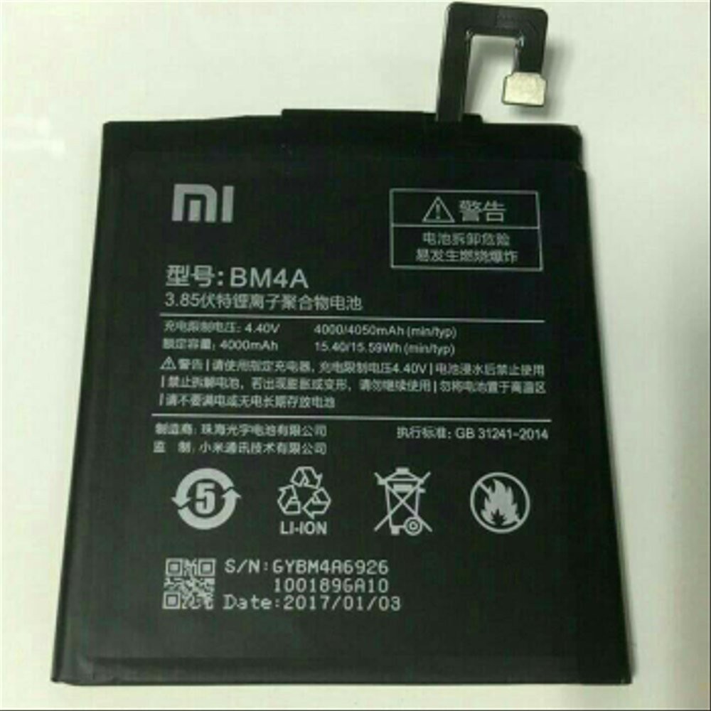 ORI BATERAI 99% XIAOMI BM4A DUAL FRONT CAMERA