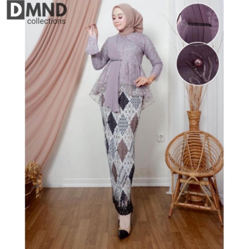 SET KEBAYA SELENDANG AUREL - KEBAYA MODERN - KEBAYA WISUDA - KEBAYA PESTA - ATASAN KEBAYA MODERN - KEBAYA KEKINIAN - KEBAYA BRUKAT - ATASAN KEBAYA BROKAT - SET KEBAYA MODERN - SET KEBAYA