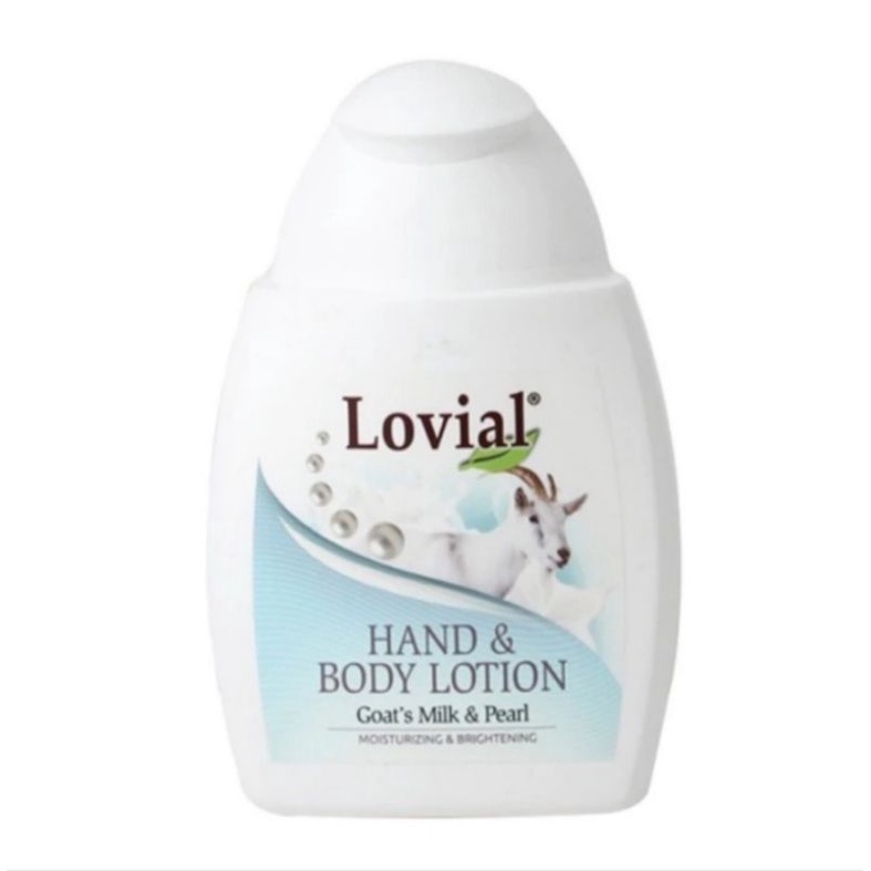 LOVIAL GOATS MILK & PEARL BODY LOTION CUP 270ML