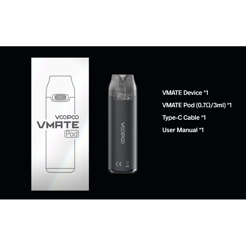 Voopoo Pod VMate 900mAh authentic