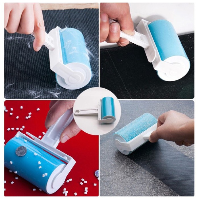 ❤GTB❤ Pet Roller Pembersih Bulu Washable Sticky Buddy Bright Lint Roler Rol Roll R517