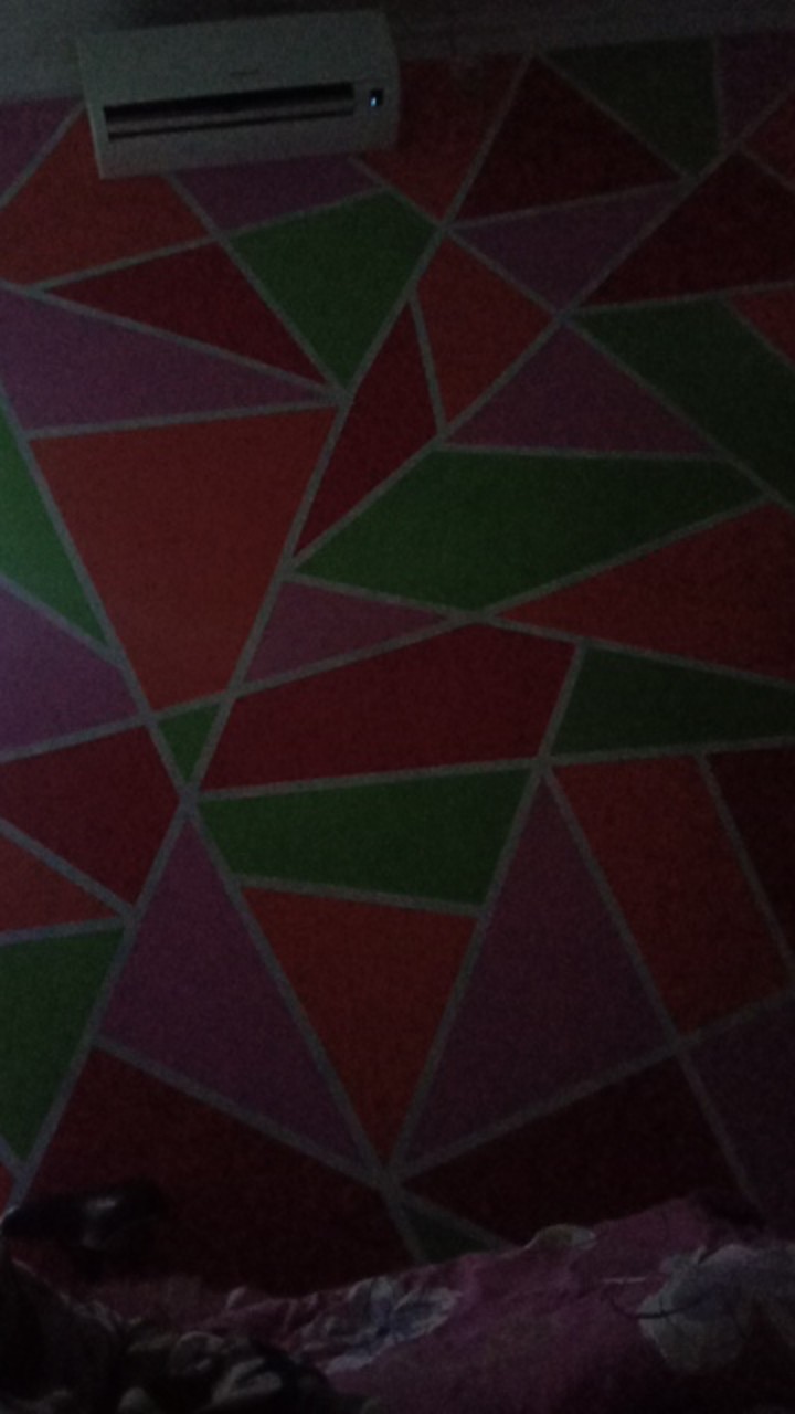 Hiasan Jam Dinding Wooden Poster Kaligrafi Ayat Kursi Shabby Ungu Frame Ukir Uk 20x40