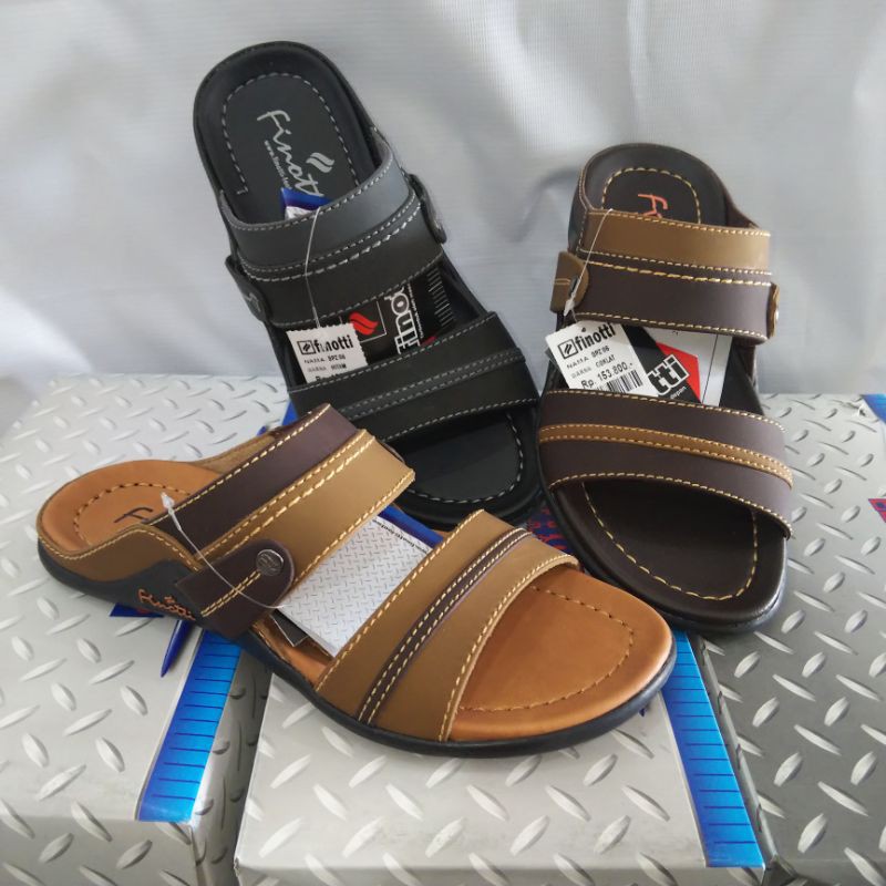 Sandal kasual Finotti BPZ 06 size 38-42, sandal sopan Finotti