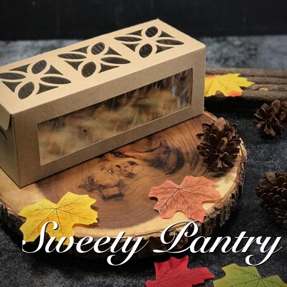 

[QF91Z) Best .CB250909 B - dus/box/packaging/kemasan kue/cake/bolu gulung Ukuran 25x9x9cm Brown.,,