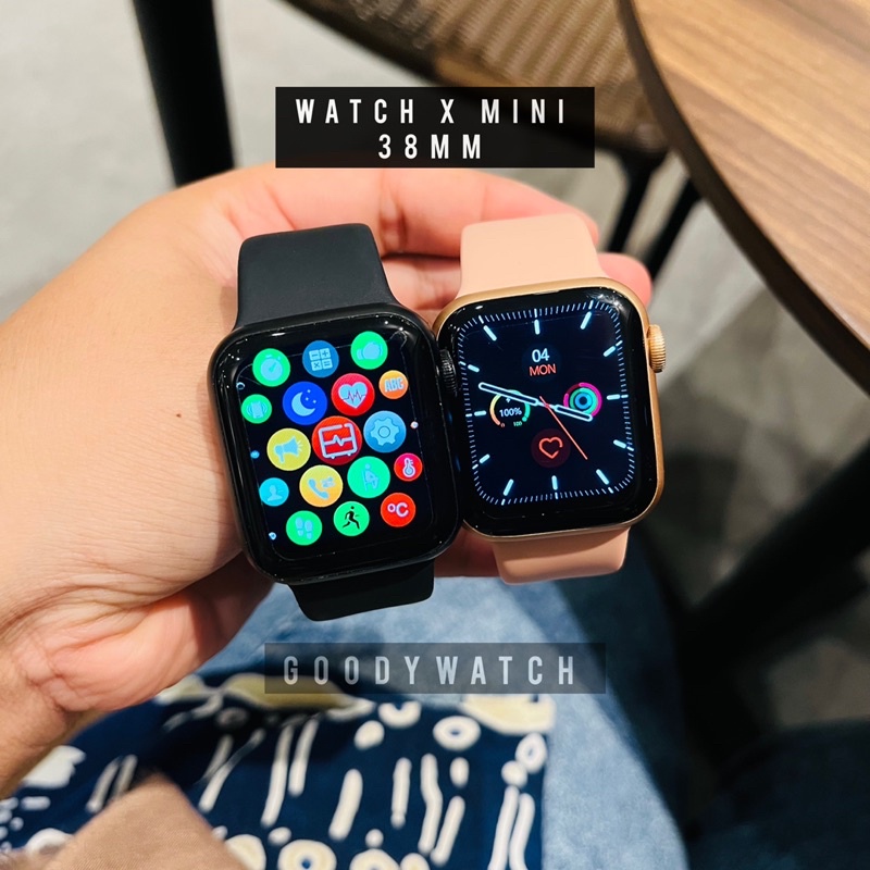 Smartwatch IWO X MINI ORIGINAL 38mm 40mm IWO Series 8 Ultra Terbaru Original 42mm 44mm  Bisa Pasang 