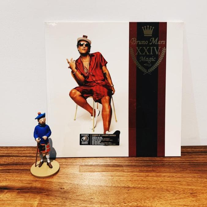 piringan hitam / vinyl / LP Bruno Mars - 24k magic termurah