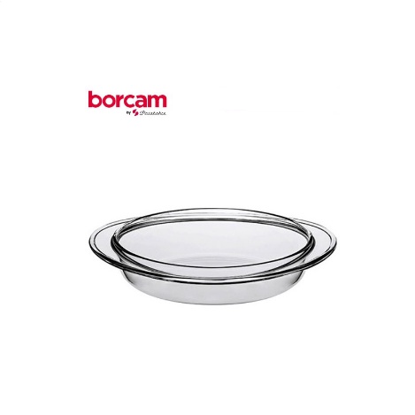 Penyajian Makanan Kaca Borcam Tray Oval 1.6 Ltr