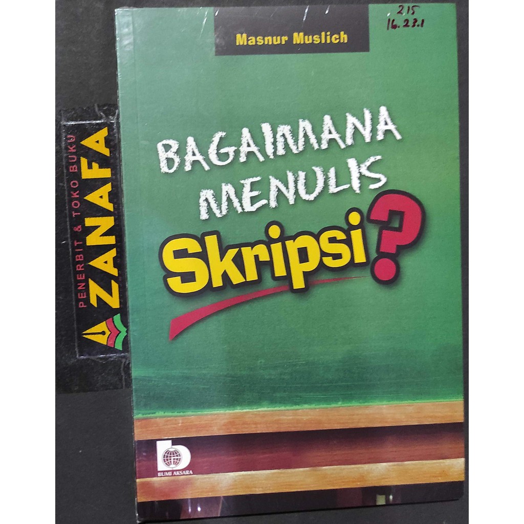 Bagaimana Menulis Skripsi